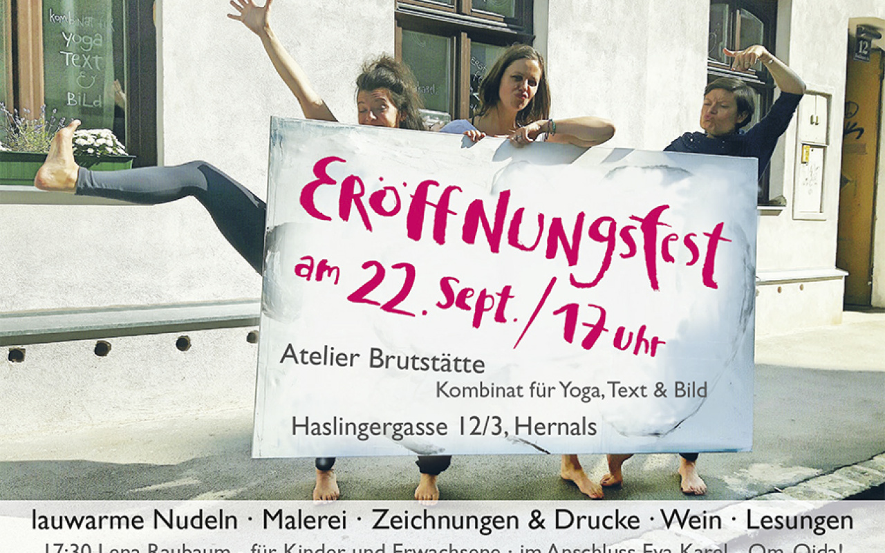 Eröffnungsfest Atelier Brutstätte, 22. Sept